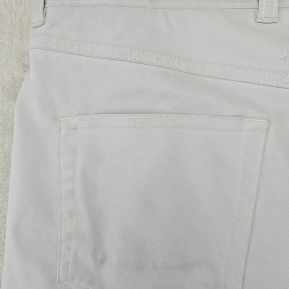 Peter Millar Pants Men’s 36x32 (Fits 38x31) Gray Golf 5 Pocket Stretch Chinos - Picture 15 of 16